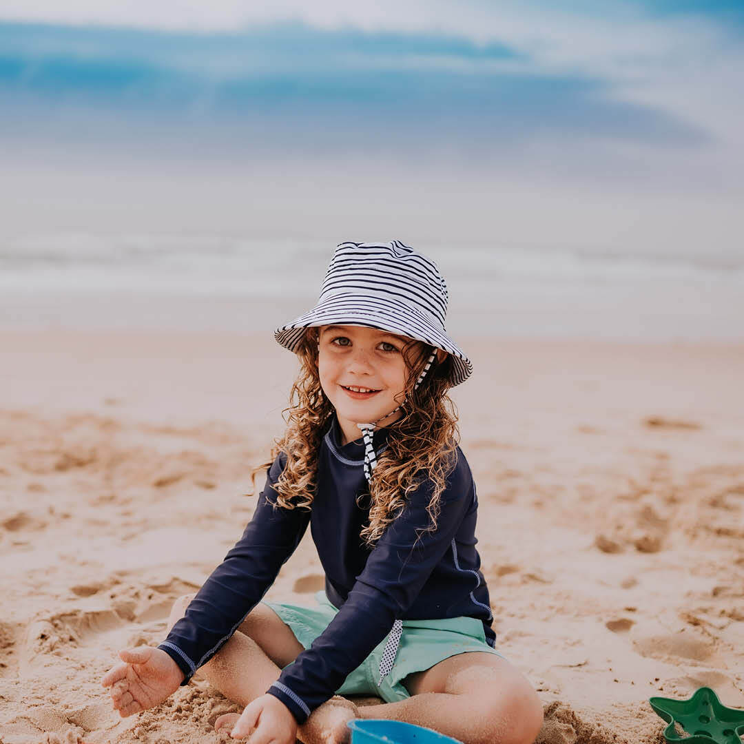 Sun Hat - Stripe - Bedhead Hats