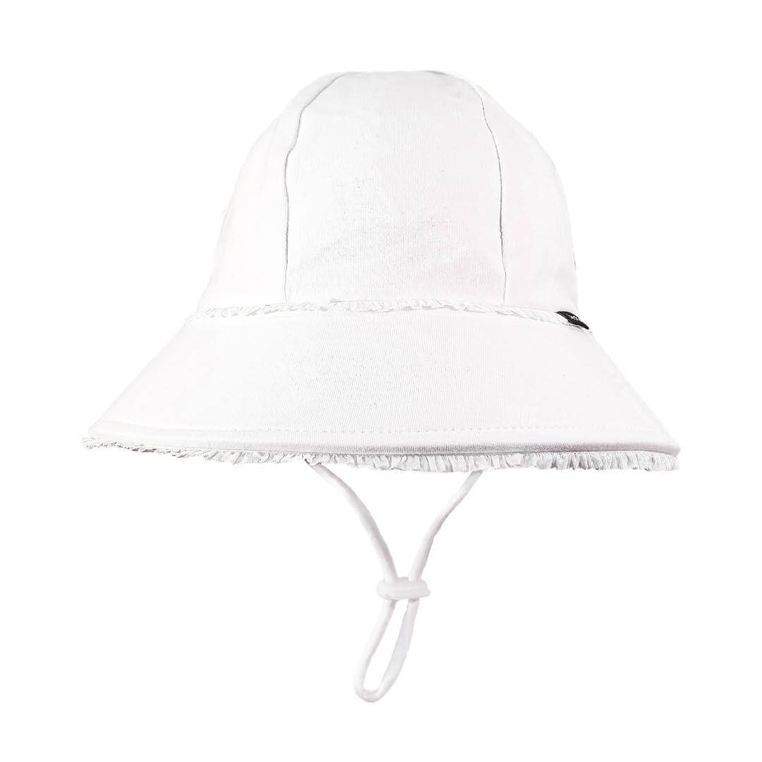 Bedhead Hats - Girls Bucket Hat with Ruffle. UPF 50+ Sun Protection