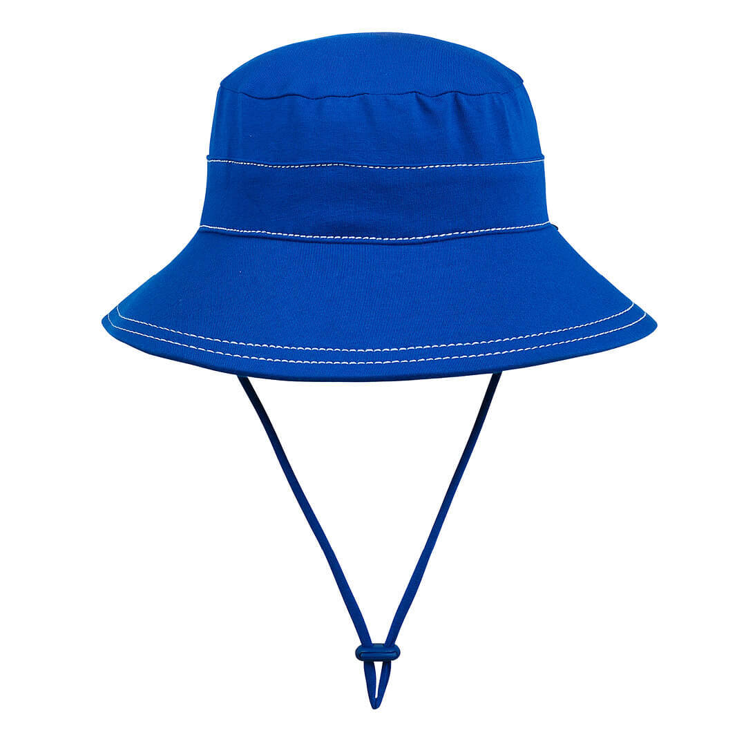 Bedhead hats - Boys Bucket Hat in Bright Blue with Strap UPF 50+ Baby & Kids Hats Australia
