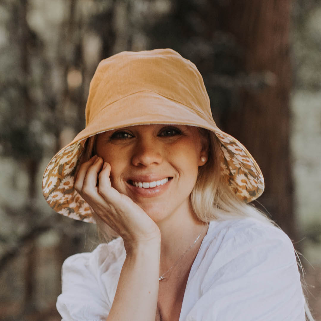 Bedhead Womens Linen Sun Hats 