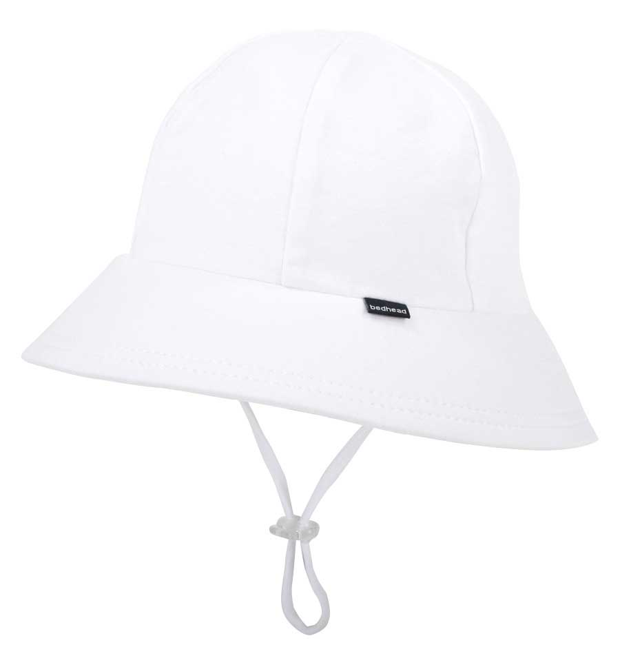 Bedhead Hats - Girls Bucket Hat ponytail hole. UPF 50+ Sun Protection