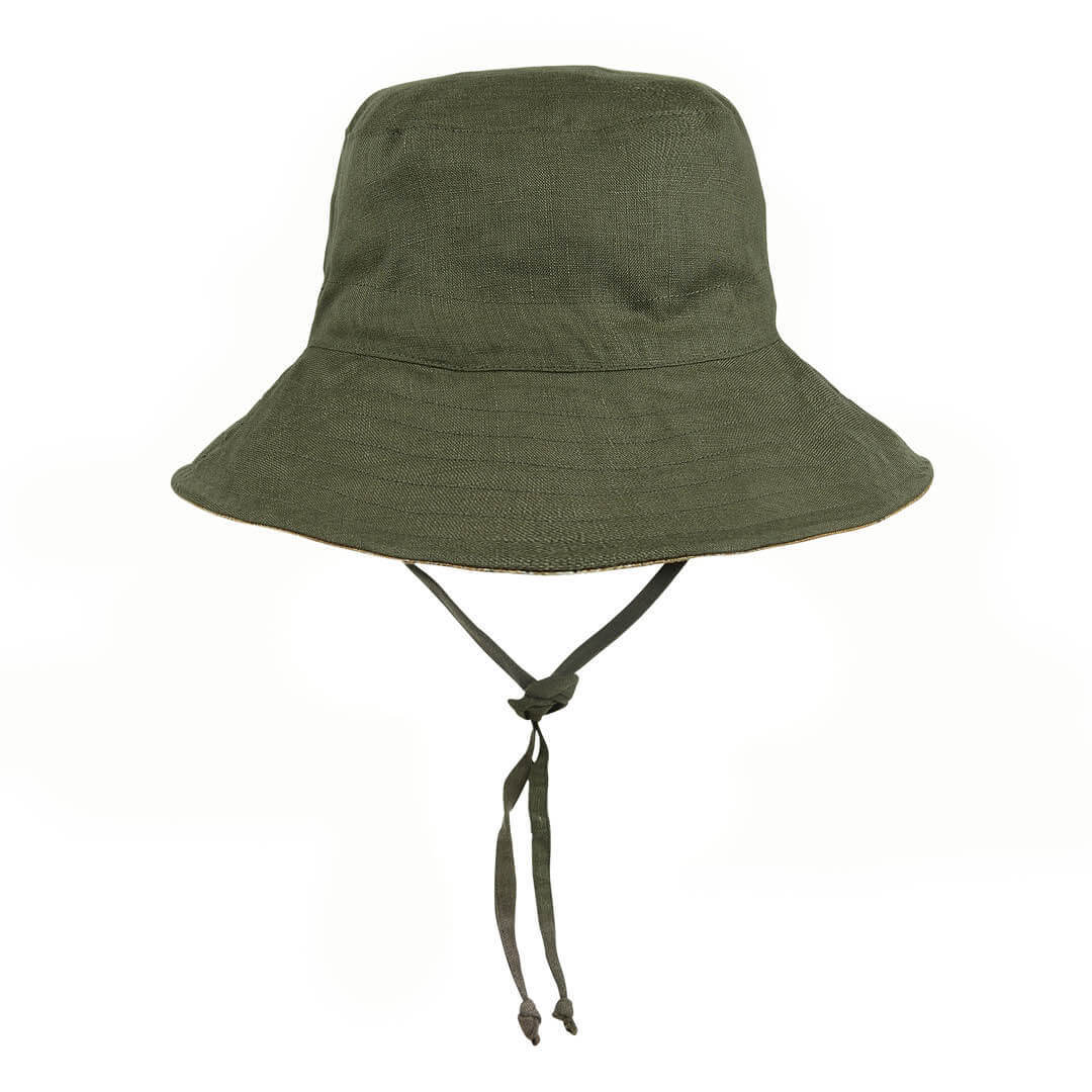 Bedhead Hats - Broadbrim Hat with chin strap. UPF 50+ Sun Protection