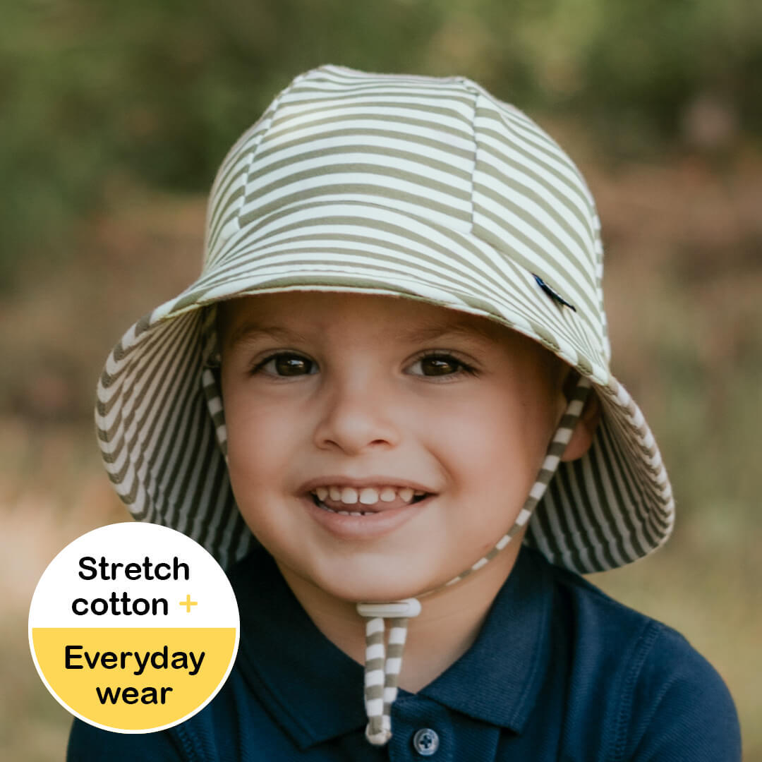 Bedhead Hats -Toddler Bucket Sun Hat with Strap - Shop Online UPF