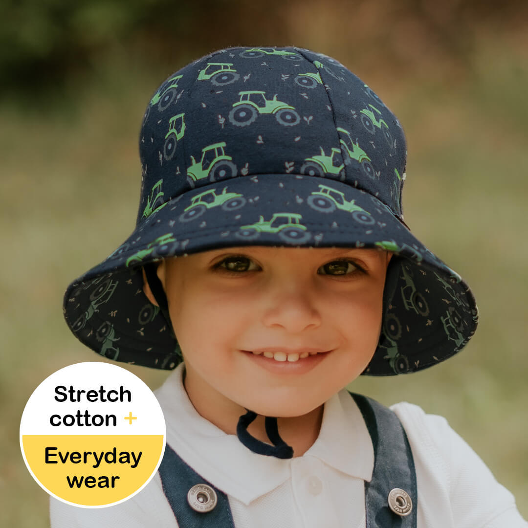 Bedhead Hats -Toddler Bucket Sun Hat with Strap - Shop Online UPF