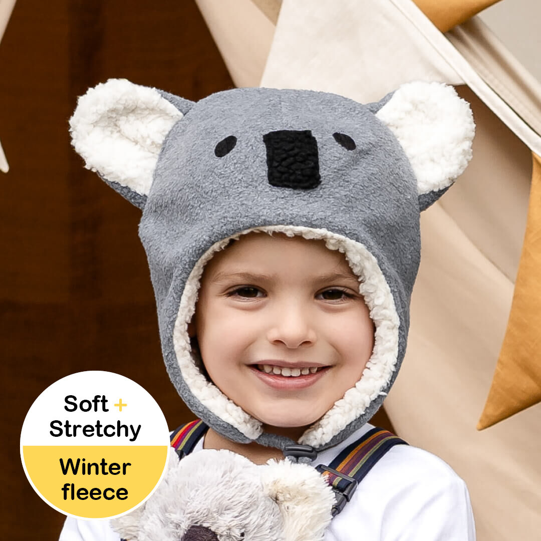 Cute Koala Fleecy Winter Beanie Hat