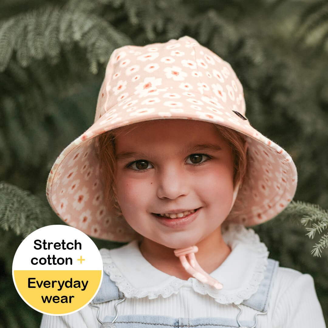 Bedhead Hats - Ponytail Bucket Sun Hat with Strap - Shop Online UPF 50+  Baby & Kids Hats