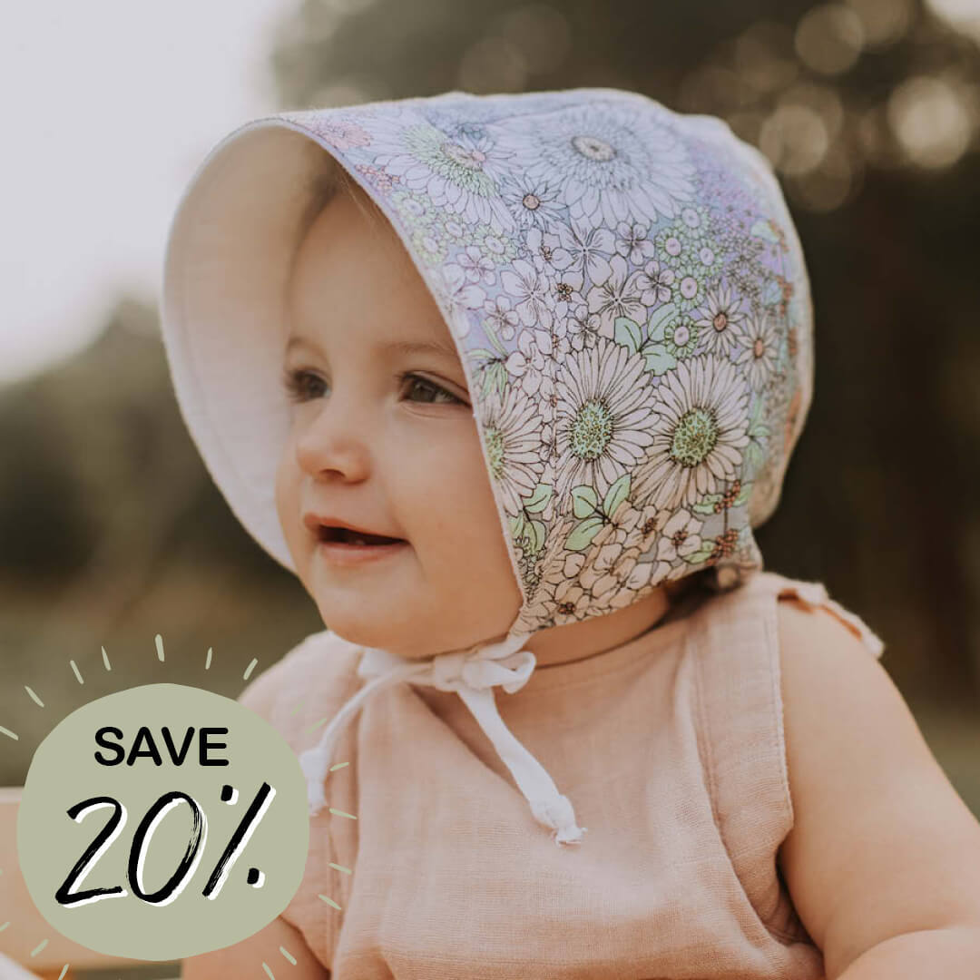 baby sun bonnet