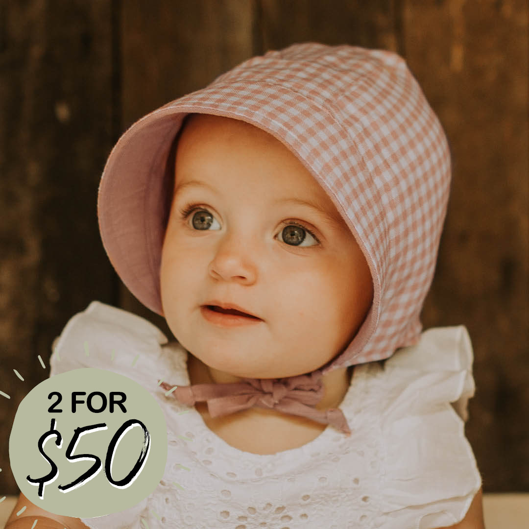 baby sun bonnet