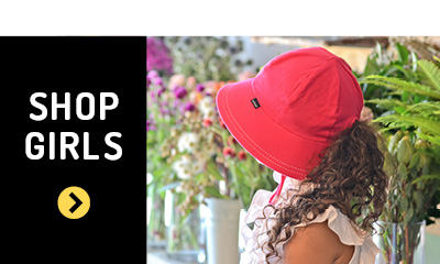 Shop Girls Ponytail Bucket Hats - Bedhead Hats
