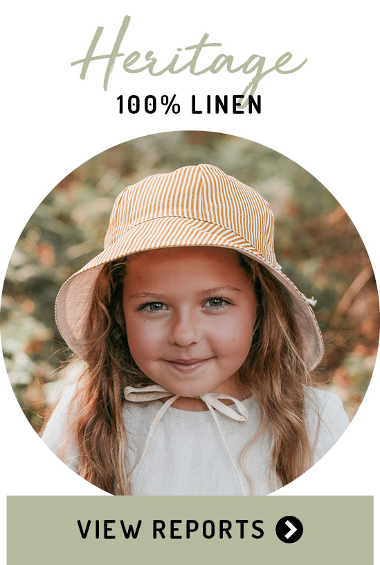 Bedhead Hats Heritage (100% Linen) UPF Reports