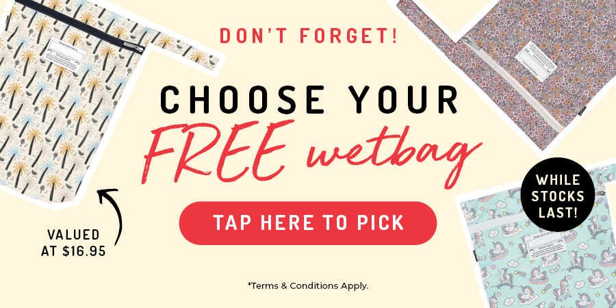 Woo-hoo! You have scored a FREE Wetbag!