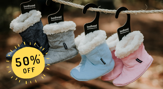Bonus Offer! 50% off Booties and Mittens