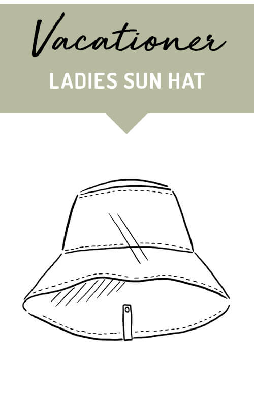 Bedhead hats Heritage collection - Vacationer Ladies sun hat