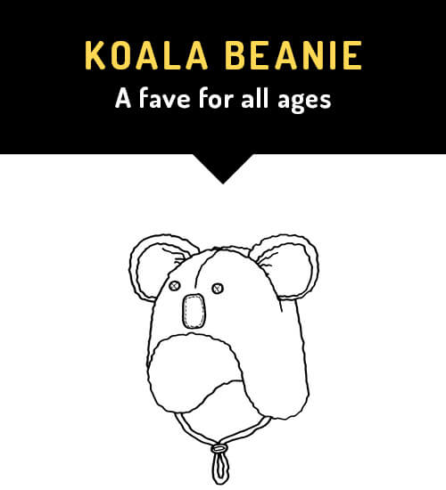Bedhead hats Winter collection - Koala Beanie