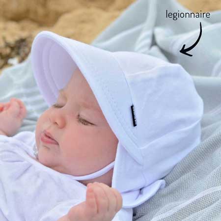 Originals legionnaire hat in white