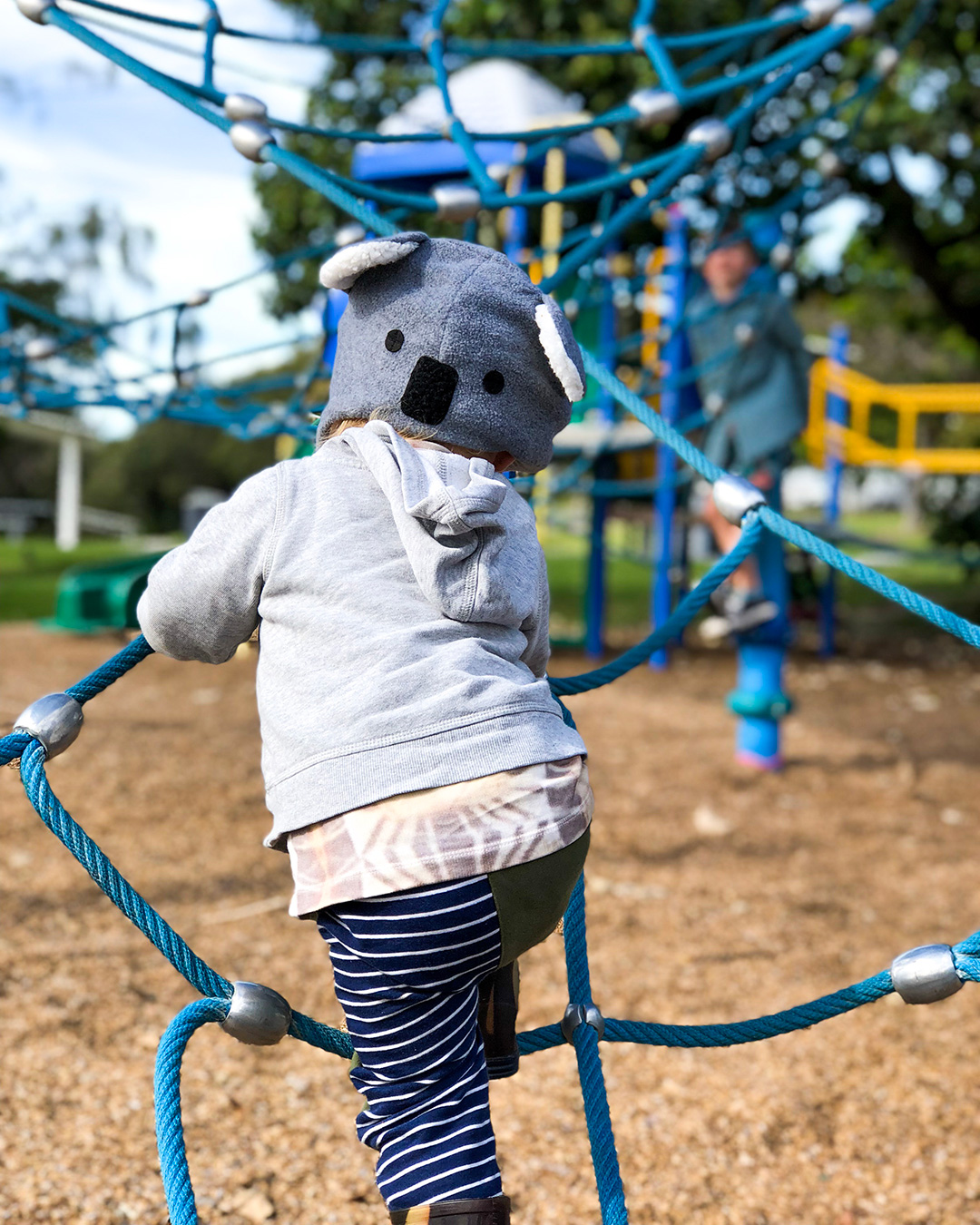 Toddler wearing Bedhead Koala Winter Beanie