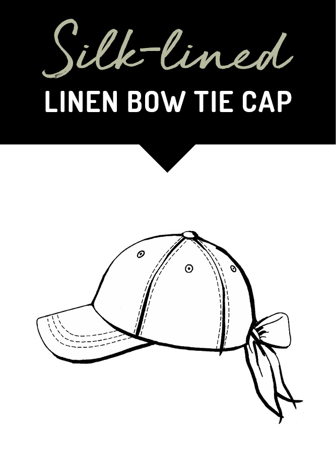 Best Hats in Sun Protection - Ladies Bow Tie Cap