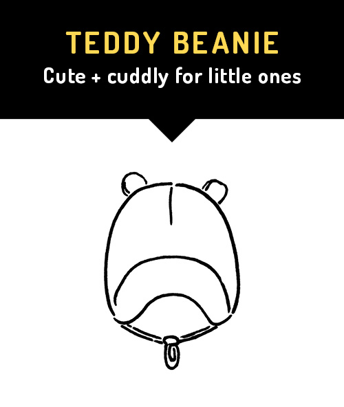 Bedhead hats Winter collection - Teddy Beanie