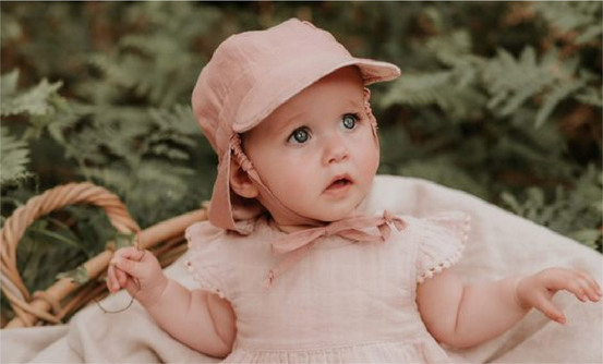Linen Flap Hat