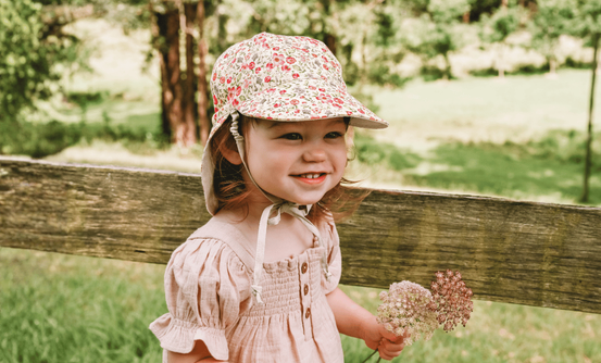 Linen Flap Hat