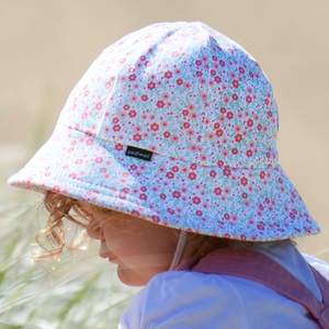 Girls Baby Bucket Hat 'Amelia' Print
