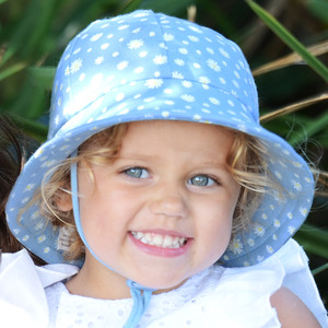 Girls Baby Bucket Hat 'Daisy' Print