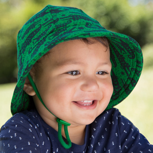 Boys Baby Bucket Hat 'Crocodile' Print