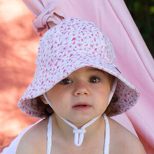 Girls Toddler Bucket Hat 'Cherry Blossom' Print