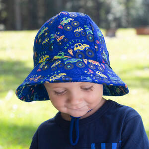Boys Toddler Bucket Hat 'Monster Truck' Print