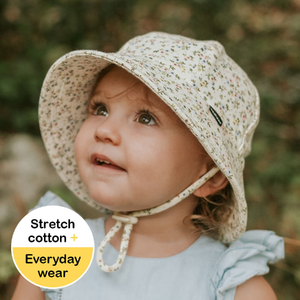 Toddler Bucket Sun Hat - Floral Charlotte
