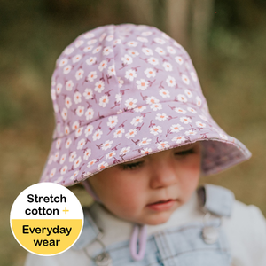Toddler Bucket Sun Hat - Floral Lana