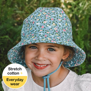 Ponytail Bucket Sun Hat - Heidi