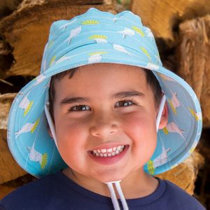 Kids Bucket Hat 'Cockatoo' Print