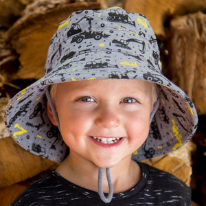 Boys Bucket Hat 'Digger' Print