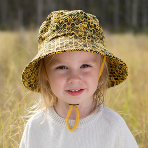 Kids Bucket Hat with Strap - Wyatt