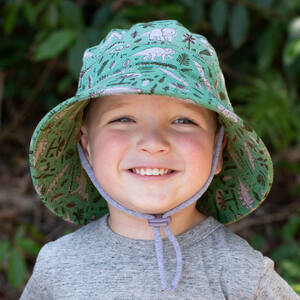Boys Bucket Hat 'Dinosaur' Print