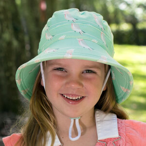 Kids Bucket Hat 'Galah' Print