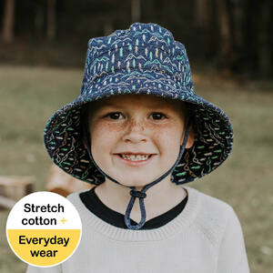 Kids Bucket Hat with Strap - Scout
