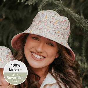  'Vacationer' Ladies Sun Hat - Paris / Rosa - 52 - 56cm / S