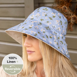 Vacationer' Ladies Sun Hat - Daisy - 52 - 56cm / S