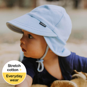 Legionnaire Hat with Strap - Baby Blue