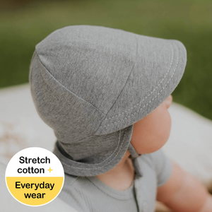 Legionnaire Hat with Strap - Grey Marle