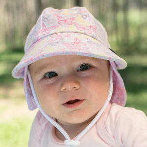 Girls Legionnaire Hat 'Butterfly' Print