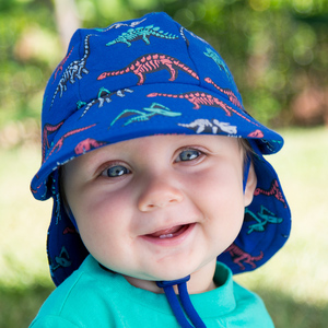 Boys Legionnaire Hat 'Fossil' Print