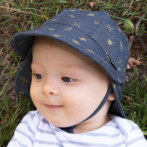 Boys Legionnaire Hat 'Surf' Print