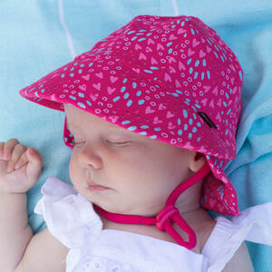 Girls Legionnaire Hat 'Amore' Print