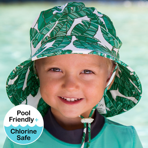 Kids Beach Hat Bucket UPF50+ Jungle