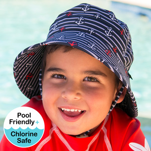 Kids Beach Hat Bucket UPF50+ Nautical