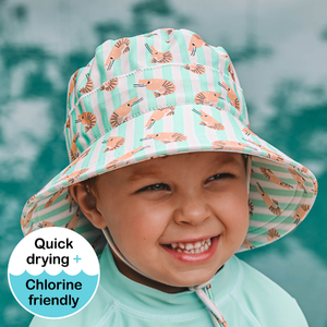 Classic Swim Bucket Beach Hat - Lil' Shrimp