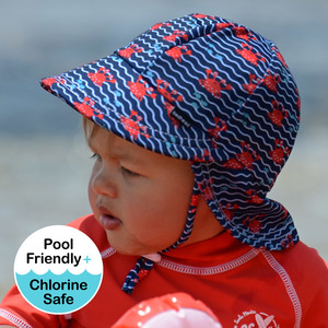 Unisex Legionnaire UPF50+ Swim Hat 'Shelbie' Print